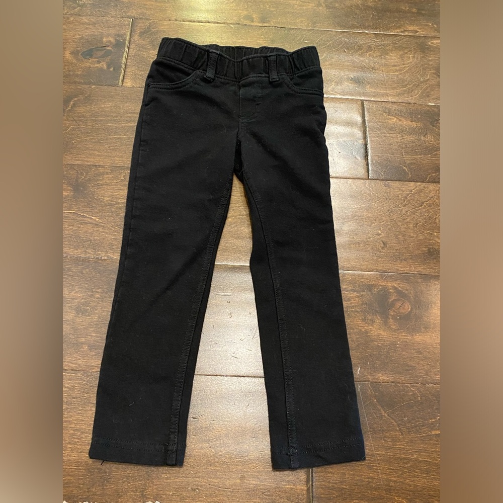 Jumping Beans Black Jeans Leggings Size 4T